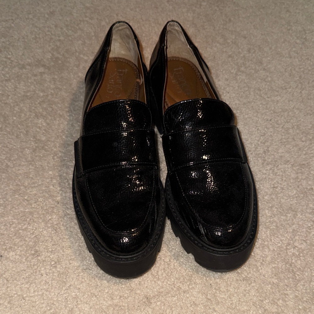 Womens Black Loafers